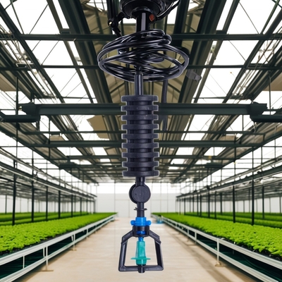 Régulation de la pression de l'eau Ingénierie de la position inversée en plastique Sprinkler rotatif pour l'irrigation des jardins et des fermes
