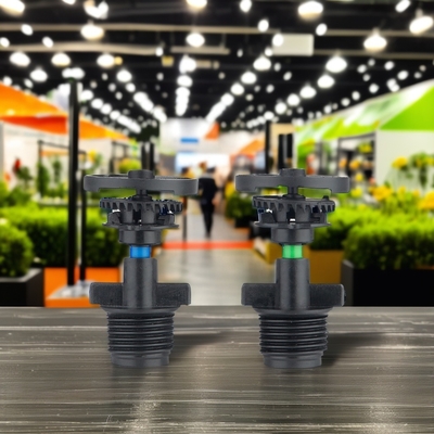 Déploiement à double buse 360° pour une connexion rapide à l'efficacité de l'irrigation agricole