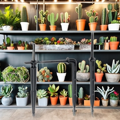 Appareils d'irrigation à goutte-à-goutte en plastique pour les plantes domestiques portables personnalisables