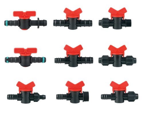 Valve en plastique à rotation de pulvérisateur multi-modèle pour une irrigation durable et efficace