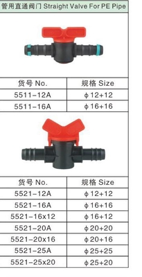 Valve en plastique à rotation de pulvérisateur multi-modèle pour une irrigation durable et efficace