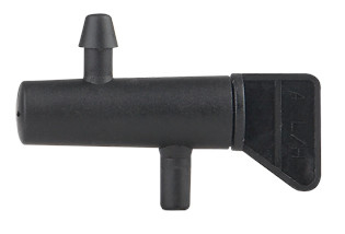 Sélection de l'espace de la pièce de soutien Noir Modèles multiples Drip Irrigation Goutte-à-goutte