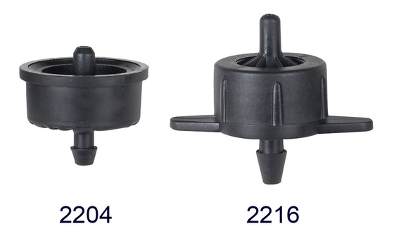 Sélection de l'espace de la pièce de soutien Noir Modèles multiples Drip Irrigation Goutte-à-goutte
