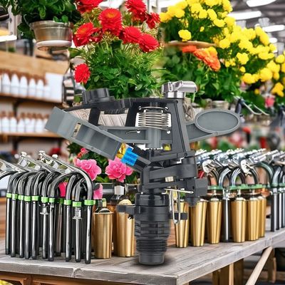 Sprinkleurs à bras roulant mobiles à fil mâle pour la solution d'irrigation agricole