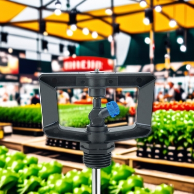 250-350 KPA Rotation d'amortissement Agriculture Irrigation Sprinkler avec plastique d'ingénierie