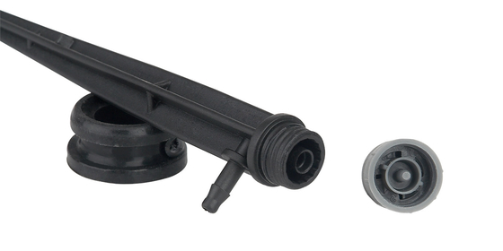 Sprinkler d'irrigation agricole en plastique en ingénierie avec un rayon de pulvérisation de 0 à 1,3 M