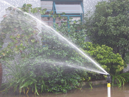 9.5-10M Radius de pulvérisation Ingénierie Sprinkler en plastique pour semis