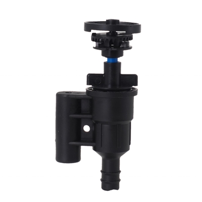 Retour à 360 degrés à double buse Sprinkler en plastique pour l'irrigation en jardinage et en agriculture