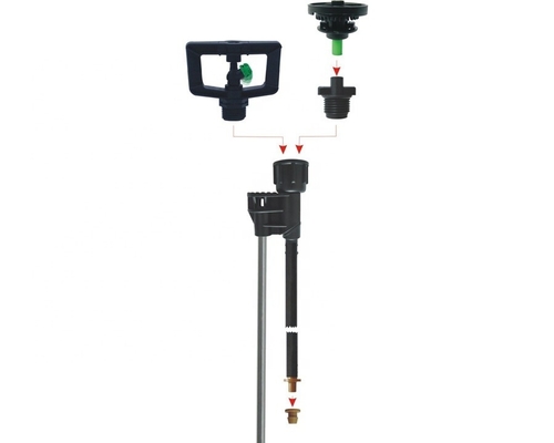 Agriculture Irrigation Résistant à 360 degrés Rotation à angle variable Sprinkler automatique