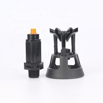 Sprinkler rotatif à 360 degrés rapidement connecté pour un arrosage durable des jardins et des fermes